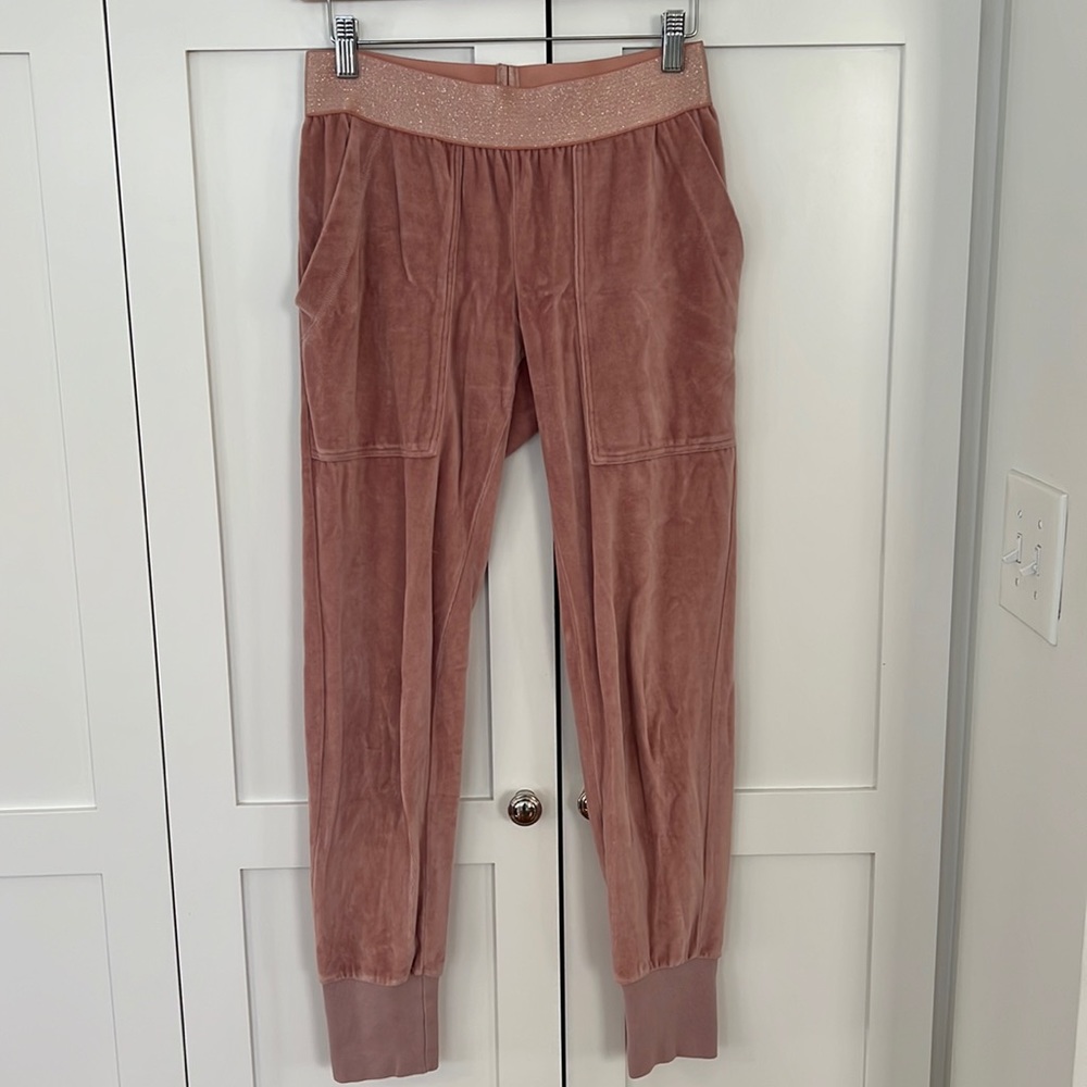 Heroine Sport velvet joggers